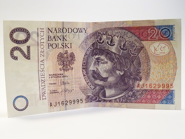 20 zlotych – bankovka